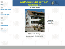 Tablet Screenshot of engel-loerrach.de